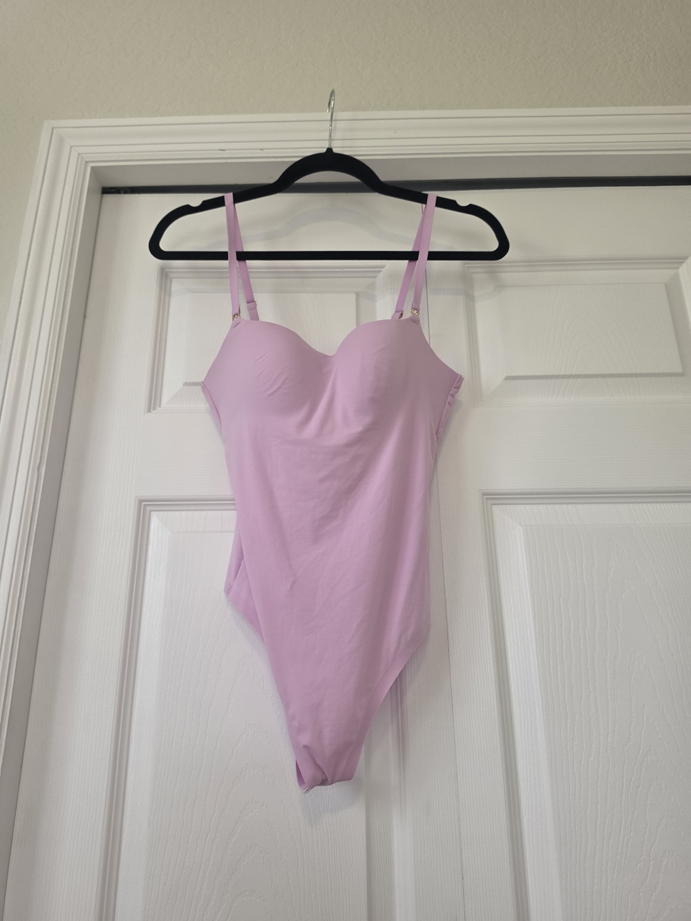 Victoria's Secret Lilac Sweetheart Molded Bodysuit